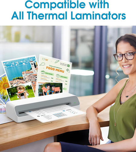 Laminating Sheets Thermal Laminate Pouches, Hold 11 X 17 Inch Sheet 25 Pack, 5 Mil Clear Laminated Pouch 11.5 X 17.5 Inch Lamination Paper for Laminator, round Corner, Home & Office