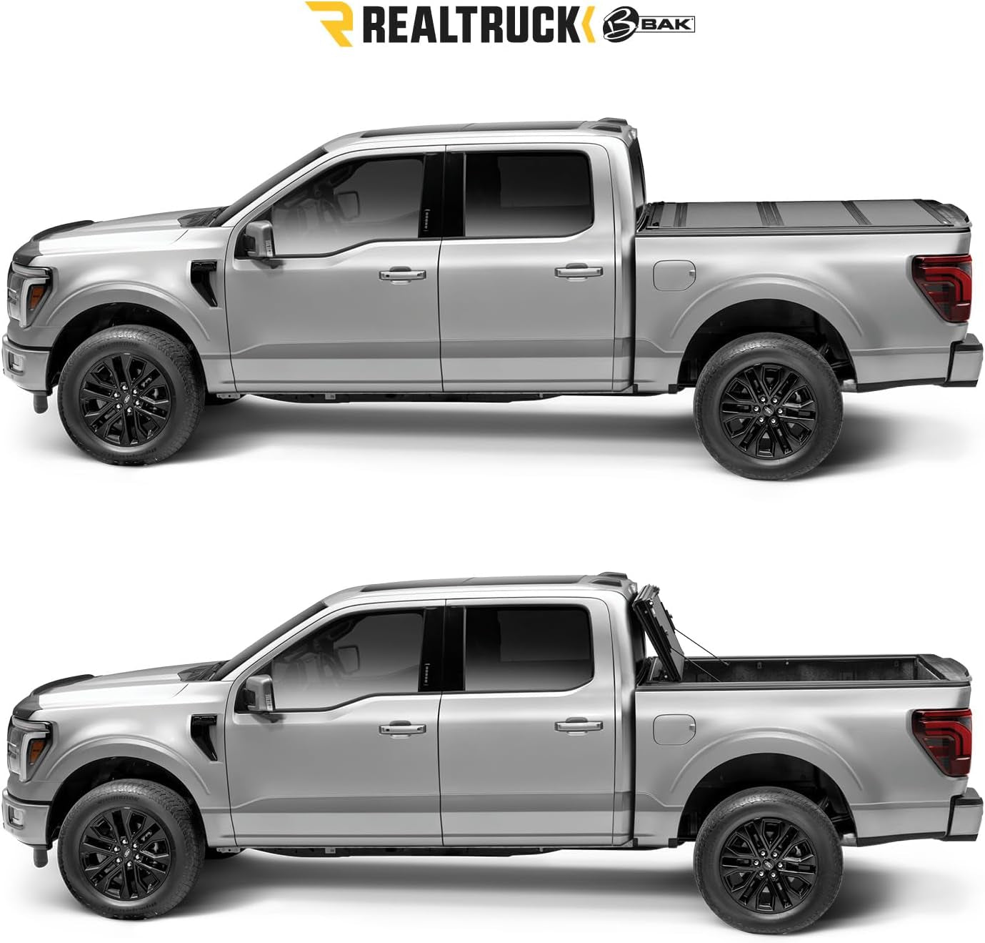 BAK Bakflip MX4 Hard Folding Truck Bed Tonneau Cover | 448339 | Fits 2021-2022 Ford F-150 5' 7" Bed (67.1")