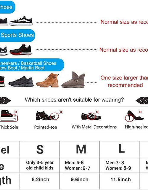 Load image into Gallery viewer, Waterproof Shoe Covers, Non-Slip Water Resistant Overshoes Silicone Rubber Rain Shoe Cover Outdoor Cycling Protectors Apply to Men, Women, Kids (Small, Black)
