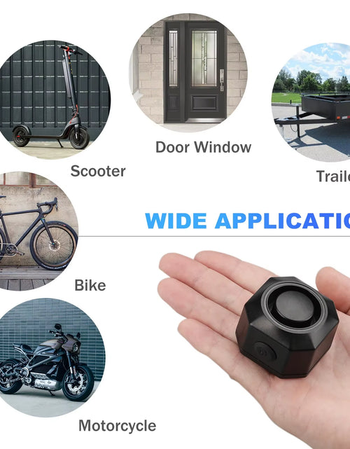 Load image into Gallery viewer, Ultimate Bike Guard™ – Wireless Vibration Alarm with Remote &amp; USB Charging
