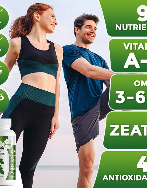 Load image into Gallery viewer, Pure Moringa Oleifera Leaf Extract Capsules, 1000 Mg per Serving. Gluten Free, NON GMO, Vegan Antioxidant Capsules. Natural Energy, Mood, Memory and Focus Enhancer. Premium Green Superfood (Pack of 3)
