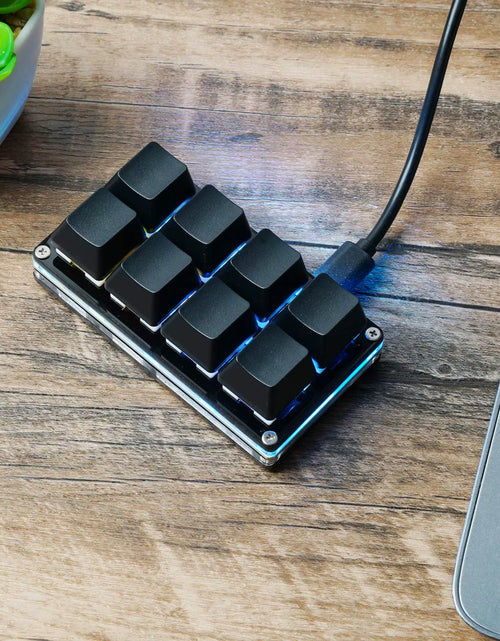 Load image into Gallery viewer, RGB 8 Keys Mini Keypad DIY Shortcut Keyboard Custom Keyboard Programmable Mechanical Keyboard Gaming Keyboard
